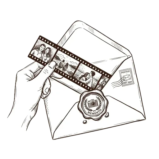 Time capsule illustration